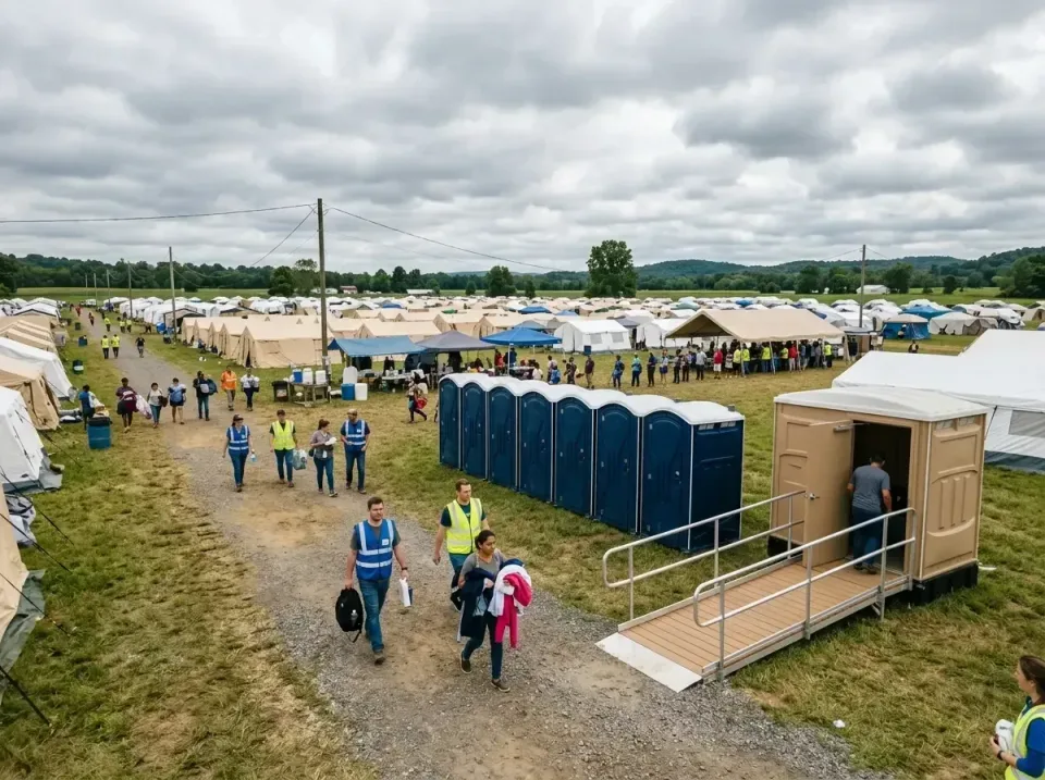 disaster-relief-camp-restrooms-010 — frequently asked questions, Dumpster & Portable Bathrooms Rental in Rockwood, VA